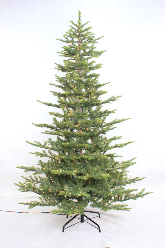 the holiday aisle aspen 7 5 39 green fir artificial holiday living led christmas lights
